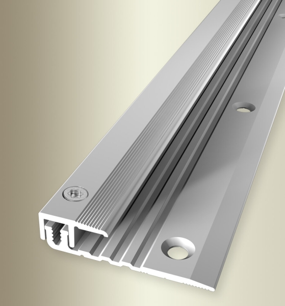 PPS-Abschlußschiene 270 cm silber-eloxiert incl. Grundschiene
